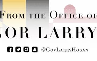From the office of governor larry hogan.