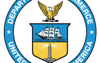 A seal of the united states department of commerce.