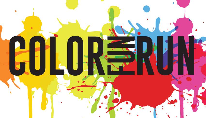 A colorful background with the words " color fun ".