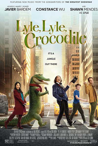 Lyle, Lyle, Crocodile movie poster.